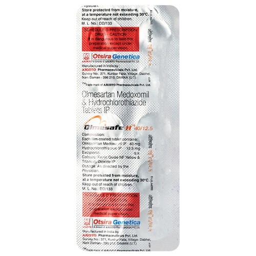 OLMESAFE H 40/12.5MG TAB