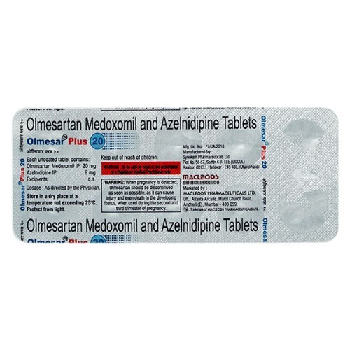 OLMESAR PLUS 20MG TABLET