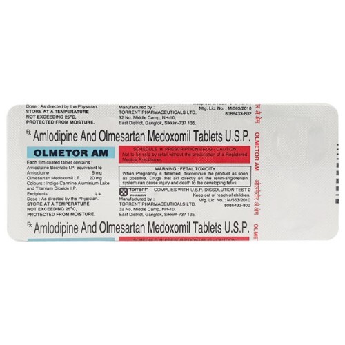 OLMETOR AM 20MG TAB