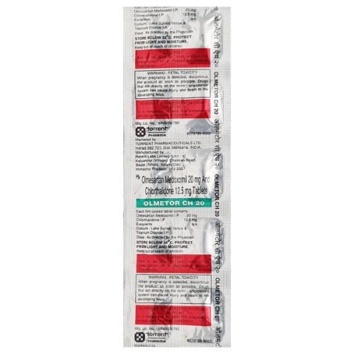 OLMETOR CH 20MG TABLET