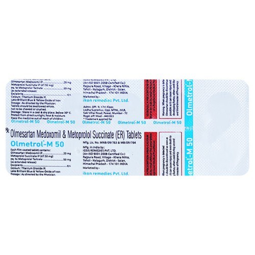 OLMETROL M 50MG TABLET