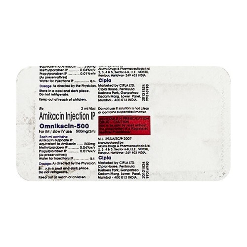 OMNIKACIN 500 MG INJECTION