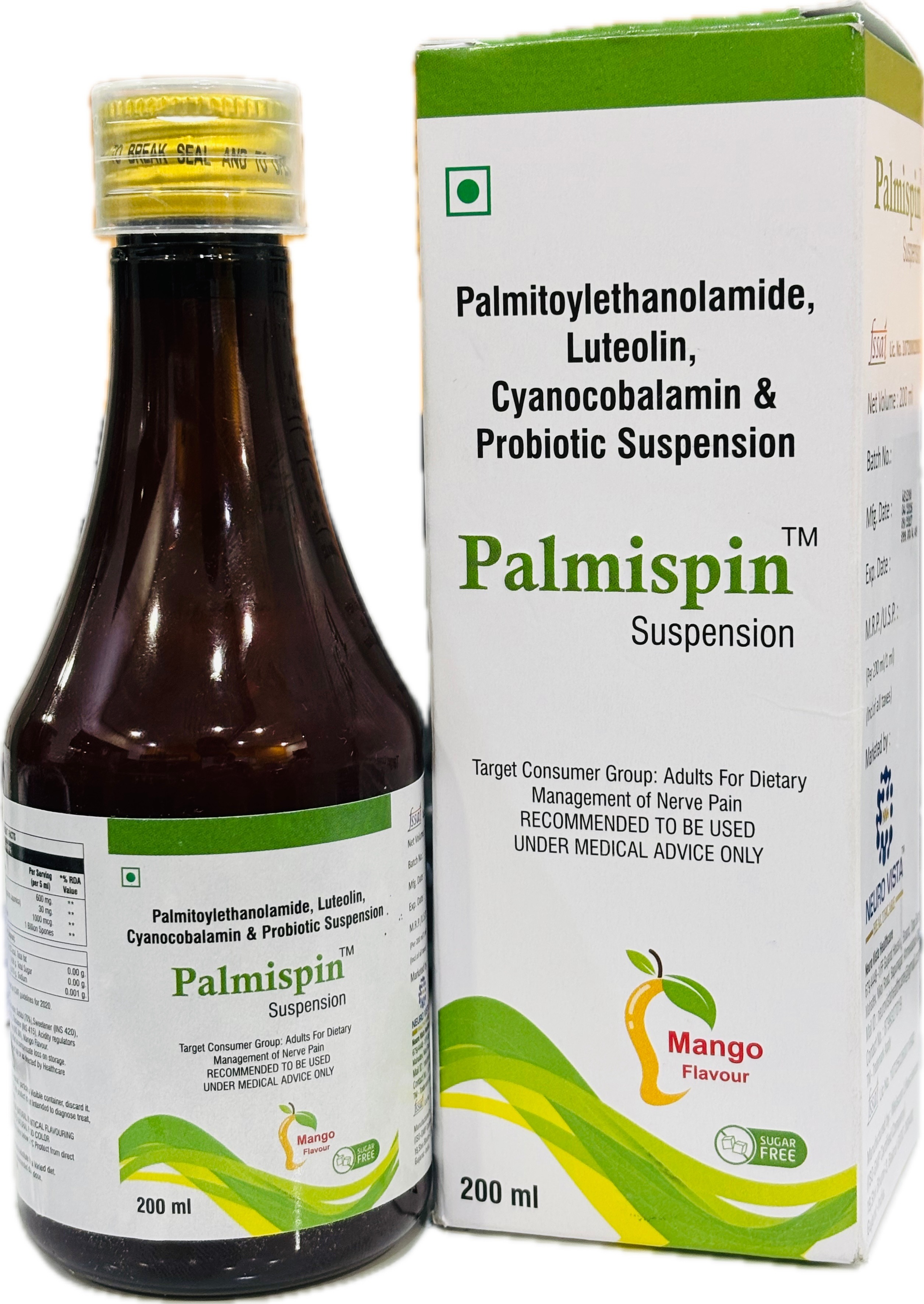 PALMISPIN SYRUP 200ML