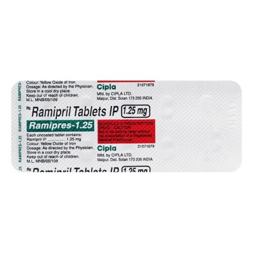RAMIPRES 1.25MG TAB