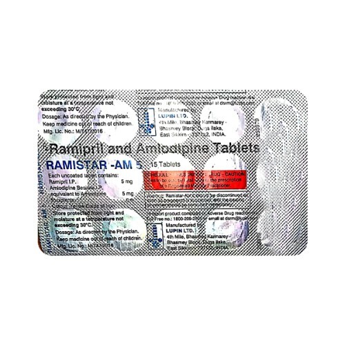 RAMISTAR AM 5MG TABLET