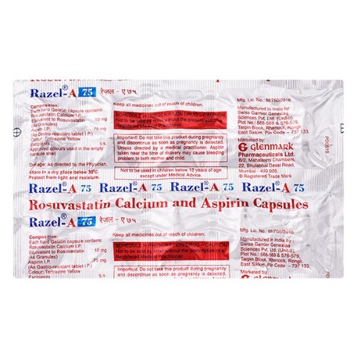 RAZEL A 75MG CAPSULE