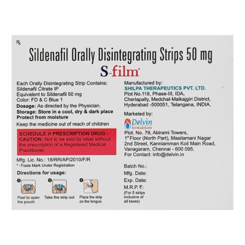 S FILM ORALLY DISINTEGRATING STRIP