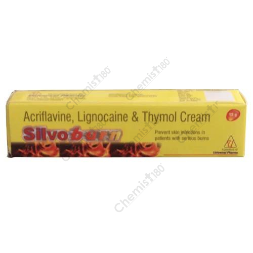 SILVOBURN 15GM CREAM