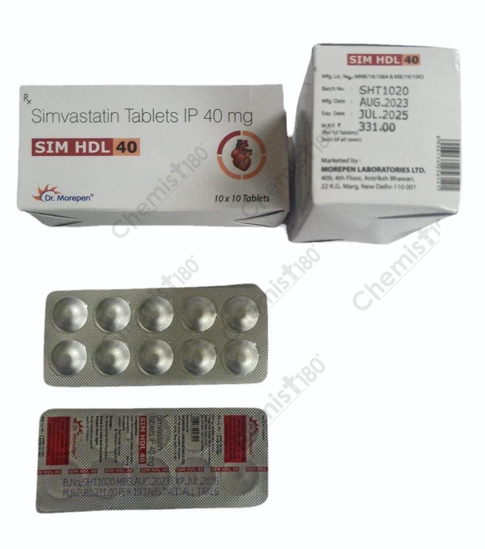 SIM HDL 40MG TAB