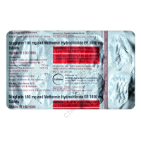 SITABITE M 100MG/1000MG TABLET