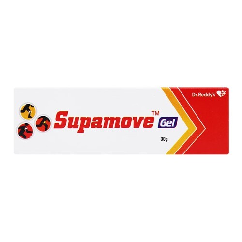 SUPAMOVE PAIN RELIEF GEL 30GM