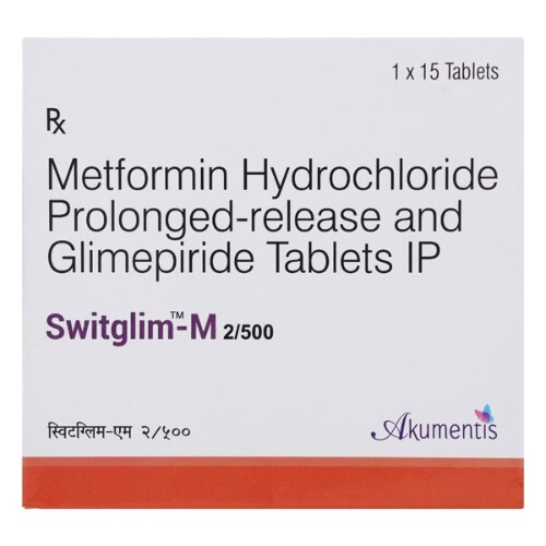 SWITGLIM M 2/500MG TABLET
