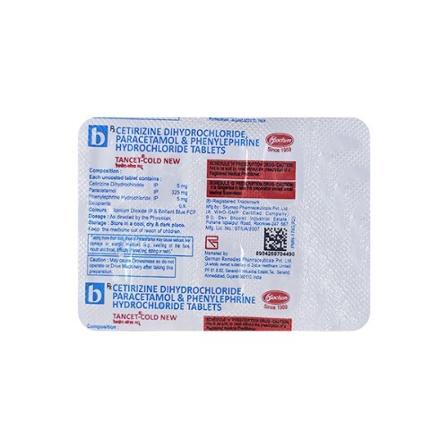 TANCET COLD & FLU TABLET