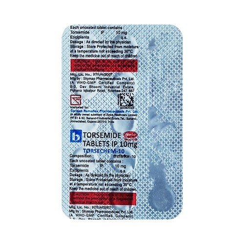 TORSECHEM 10MG TABLET