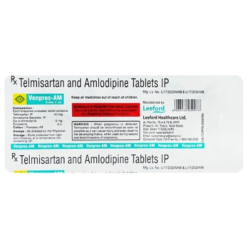 VENPRES AM 40/5MG TABLET