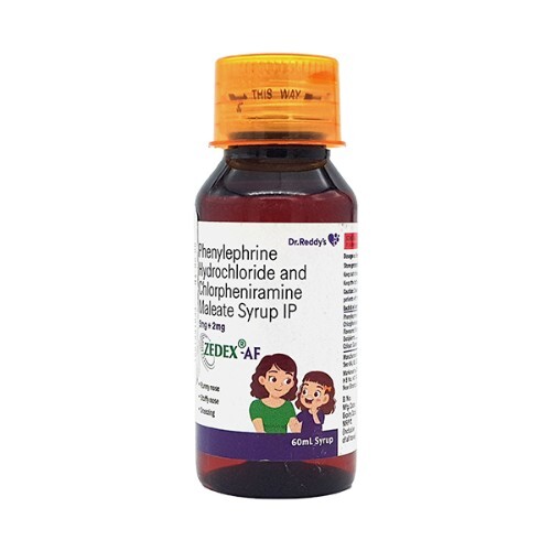ZEDEX AF SYRUP 60ML