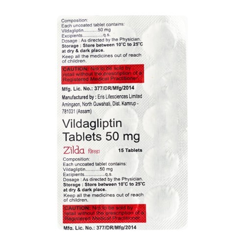 ZILDA 50MG TABLET