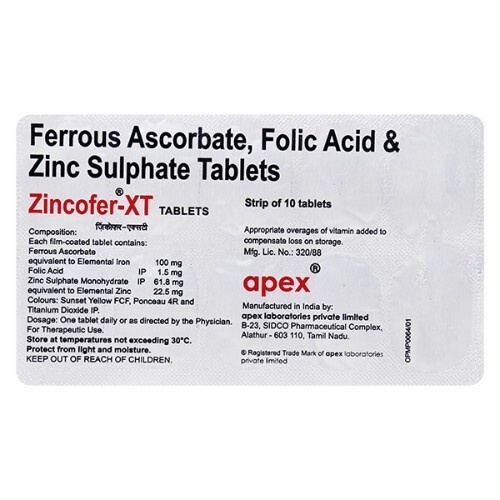 ZINCOFER XT TABLET