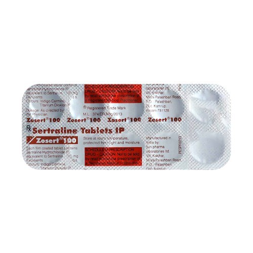 ZOSERT 100MG TABLET