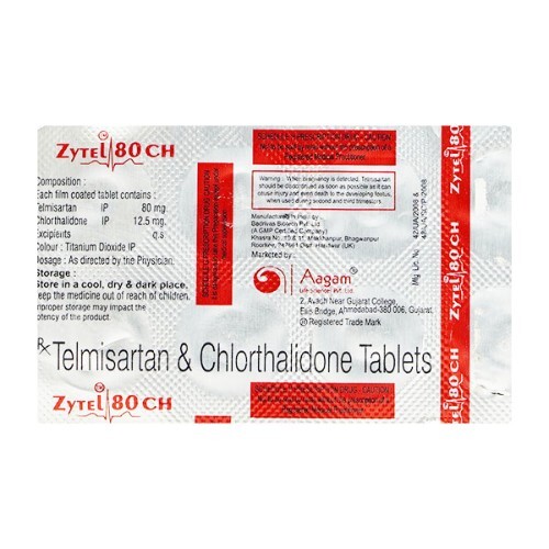 ZYTEL CH 80MG TAB